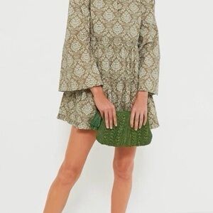 Tuckernuk Hyacinth House Moss Printed Russell Mini Dress